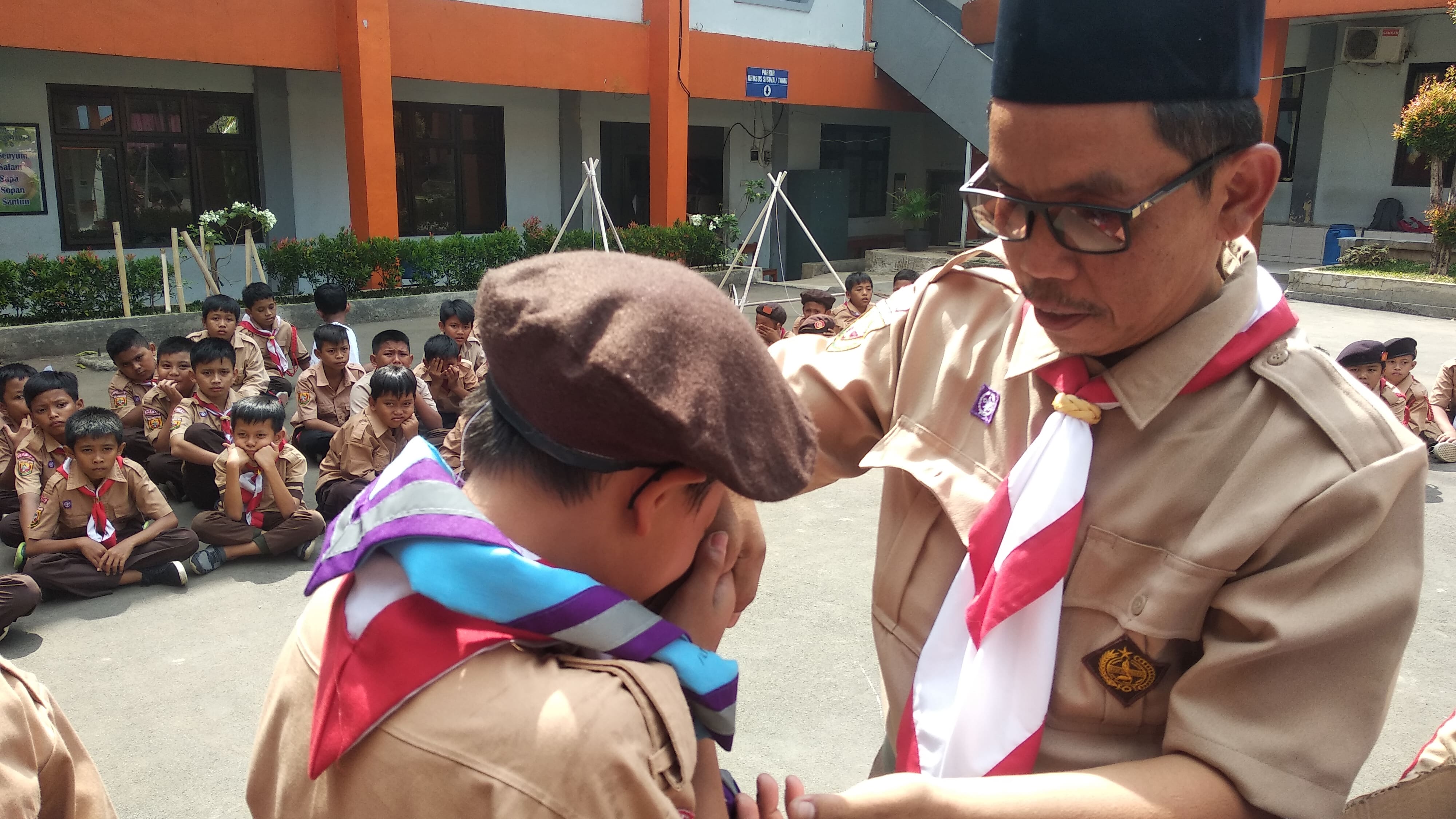 Pramuka di SDIT Assalamah Depok